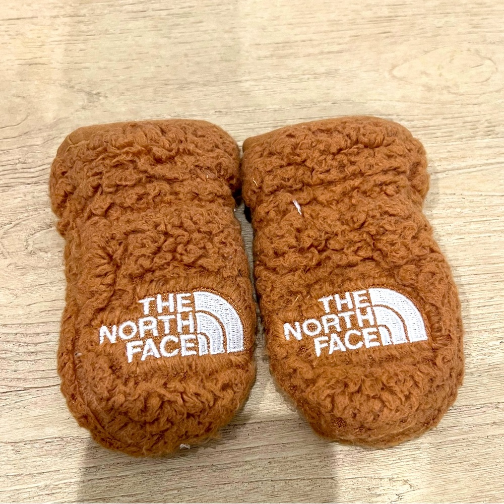 BABY MITTENS NORTH FACE